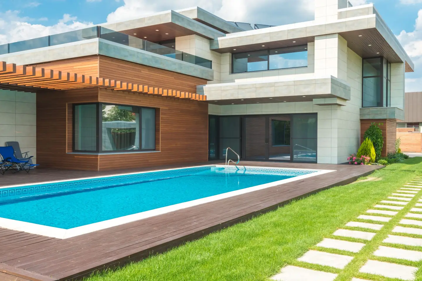 Swimming pool built in Cadia, NSW
